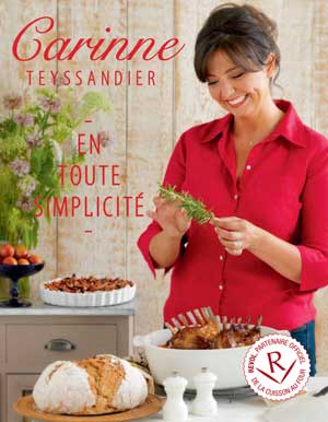 livre "En toute simplicité" de Carinne Teyssandier livre "En toute simplicité" de Carinne Teyssandier