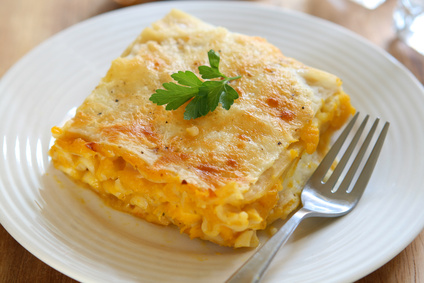recette de lasagnes au potimarron, 4 épices et chèvre