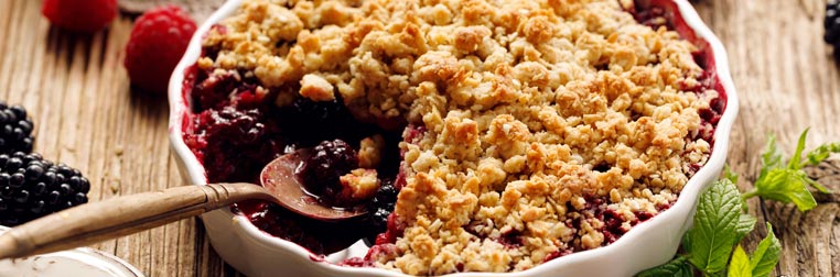 Crumble de Fruits Rouges Crumble de Fruits Rouges