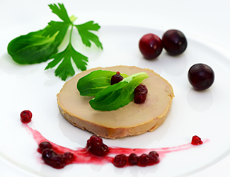 recette de terrine de foie gras aux cranberries