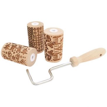 3 mini-rouleaux Noël