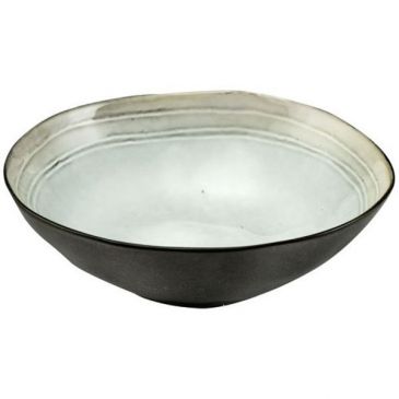 Assiette creuse 19.5 cm - Shadow Nacré