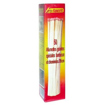 Allumette - géante - 20 cm - boîte de 50 pièces