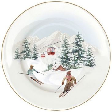 Assiette à dessert 19 cm - Chalet