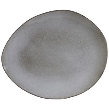 Assiette à dessert 22 cm Galet Gris - Au Grès du Temps - HOME DECO FACTORY