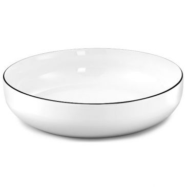 Assiette à salade & à pâtes 20 cm - Yaka Noir