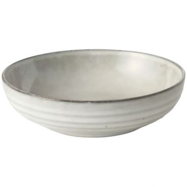 Assiette à salade & pâtes 18 cm Gris Clair - Flow