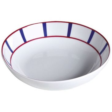 Assiette creuse 18 cm - Basque Bleu