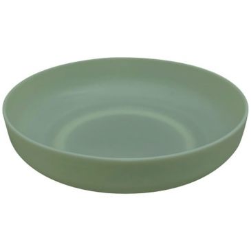 Assiette creuse 18 cm Vert Iceberg - rPET