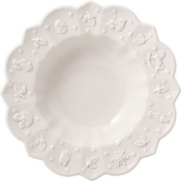 Assiette creuse 23,5 cm Blanche - Toy’s Delight Royal Classic