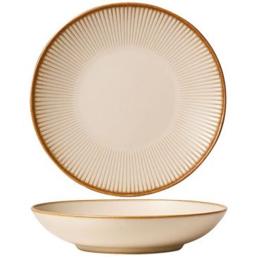 Assiette creuse 23 cm Latte - Estrena