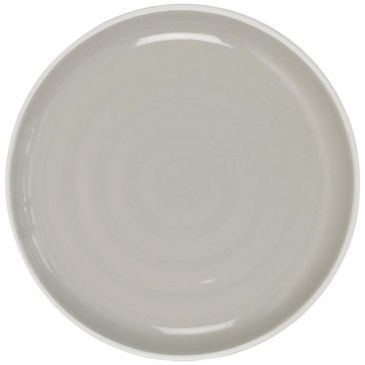 Assiette à dessert 20 cm Grise - Bicolore - HOME DECO FACTORY