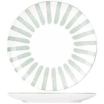 Assiette plate 26,7 cm Vert - Cabana