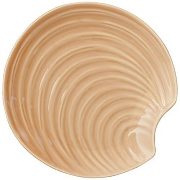 Assiette plate 26 cm Sable - Coquillages