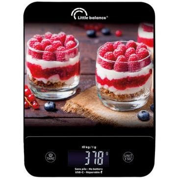Balance de cuisine 10 kg Cheesecakes - Happy Genius 10 USB