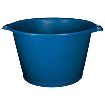 Baquet rond 52,5 cm / 55 L Bleu