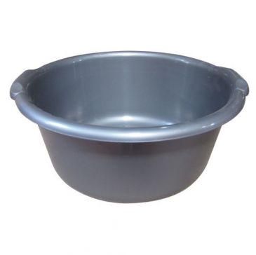 Bassine ronde 41 cm / 14 L Gris Silver