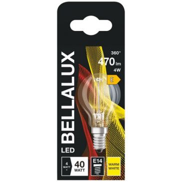 Bellalux led  clair sphere e14 4W chaud 470lm