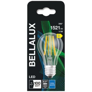 Bellalux led clair standard e27 11w froid 1521lm