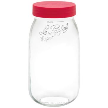 Bocal 2 L / 100 mm Rouge - Color Vis