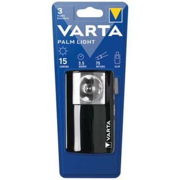 Boitier plat - métal - Palm Lght - Ampoule 3.7V/0.30A - pile 3R12 - noir