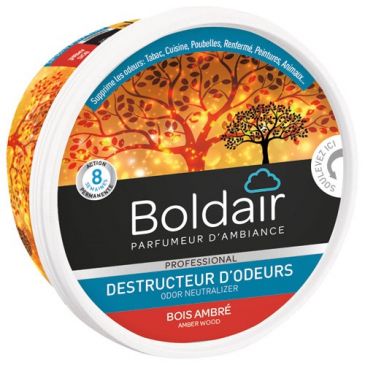 Gel destructeur d'odeurs 300 g - Bois Ambré