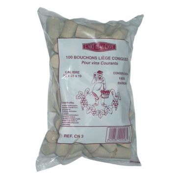 Bouchon coniq.33x23x19 sach/100