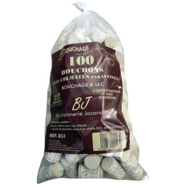 Bouchon cylin.38x24colmat.sac100