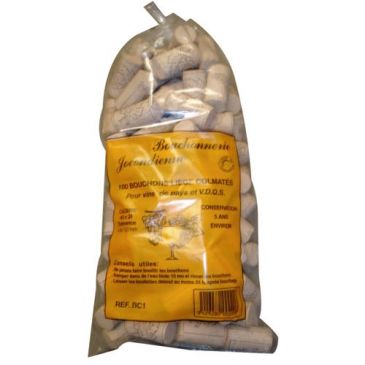 Bouchon cylin.45x24colmat.sac100
