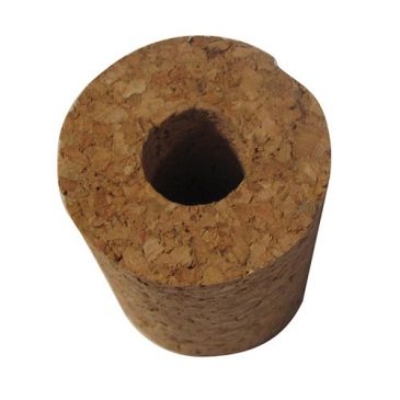 Bouchon percé 33x30x25 d.13mm
