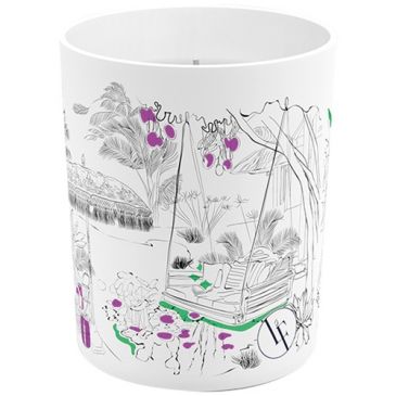 Bougie parfumée 180 g Jardin Exotique - Jardins Parfumés