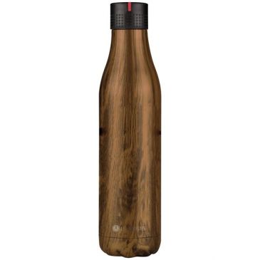 Bouteille isotherme 750 ml Wood - Bottle'Up Expression