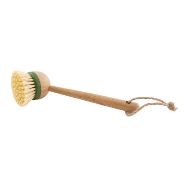 Brosse à vaisselle 18.5 cm en bambou - RIXX