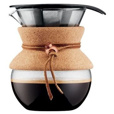 Cafetière 4 tasses / 0.5 L Liège & Cuir - Pour Over