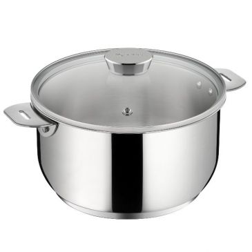 Casserole 20 cm inox + couvercle - Salvaspazio+