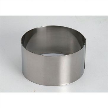 Cercle à mousse 7.5 cm Inox