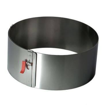 Cercle à pâtisserie extensible 18-30 cm / Hauteur 10 cm
