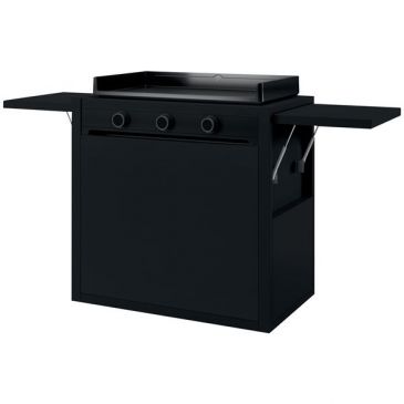 Chariot fermé - Modern Acier Noir 75 - CHMAF75AN