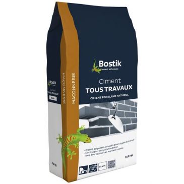 Ciment blanc tous travaux 2.5kg 30600636