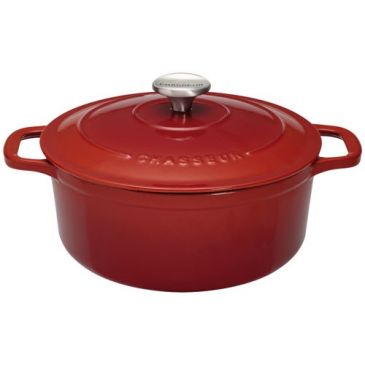 Cocotte en fonte ronde 18 cm Rubis - Sublime