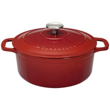 Cocotte en fonte ronde 22 cm Rubis - Sublime