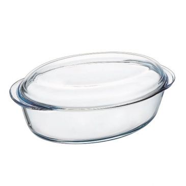 Cocotte en verre ovale 3 L - Essentials 4 en 1