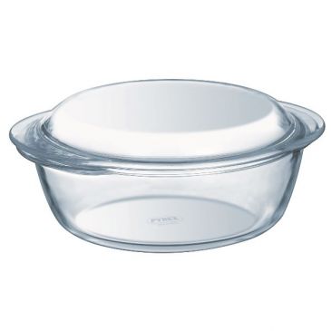 Cocotte en verre ronde 1 L - Essentials 4 en 1