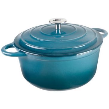 Cocotte ronde 24 cm - Bleu Océan