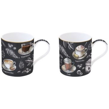 Coffret 2 mugs 35 cl - Barista