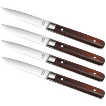 Coffret 4 couteaux à steak Noyer - Fusion