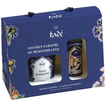 Coffret senteurs parfumées Nuit d'Orient