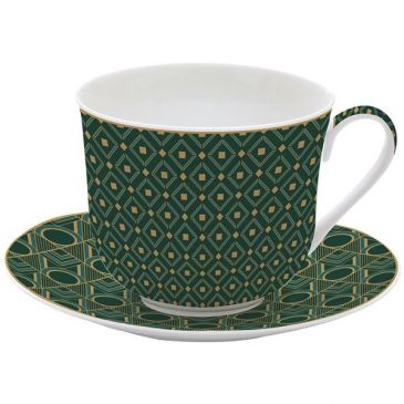 Coffret Tasse Déjeuner 40 cl - Charleston