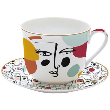 Coffret Tasse Déjeuner 40 cl - Modernism