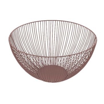 Corbeille à fruits 25 cm Vieux Rose - Wire